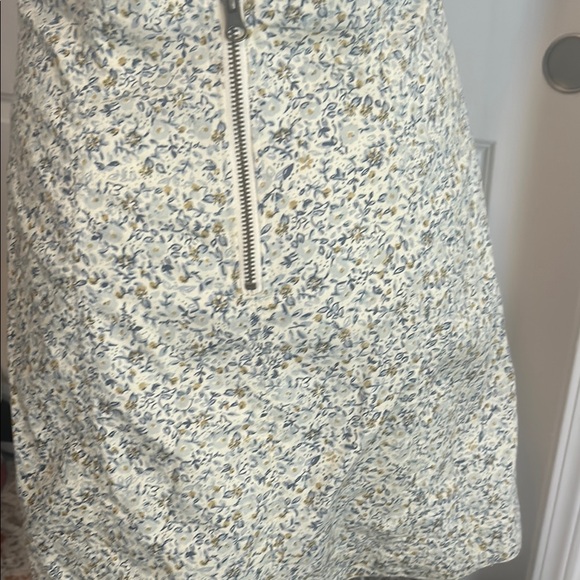 Free People Green and White Wrap Sundress - Picture 8 of 12